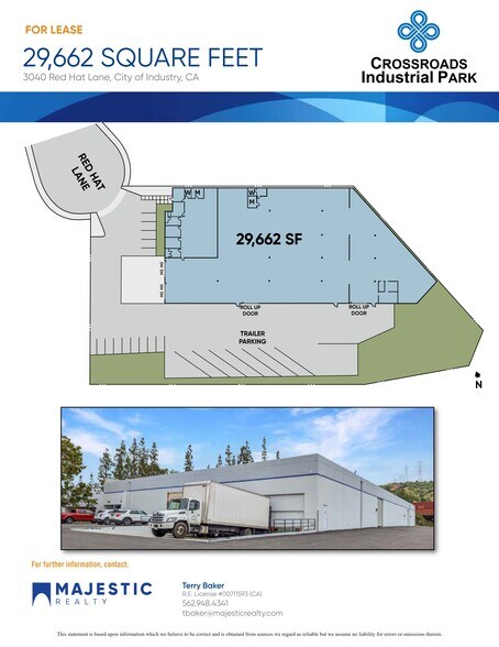 More Photos Of 3038-3040 Red Hat Ln, City of Industry Warehouse For Lease