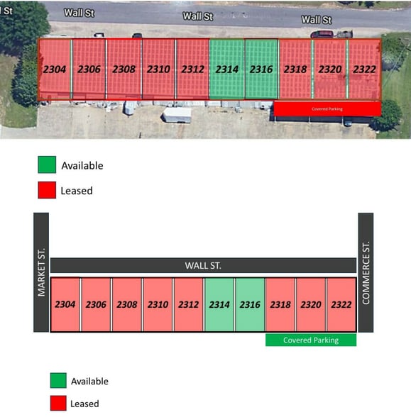 More Photos Of 2304-2322 Wall St, Millbrook Flex For Lease