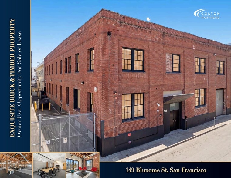 More Photos Of 149 Bluxome St, San Francisco Loft Creative Space For Sale