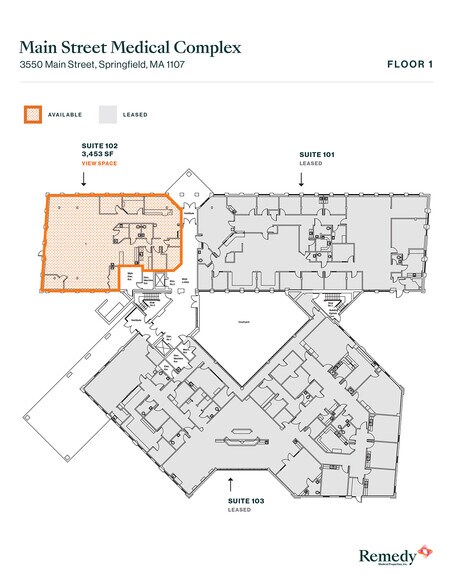 More Photos Of 3550 Main St, Springfield Medical For Lease