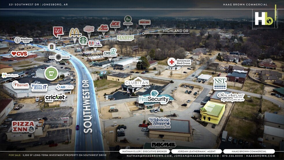 More Photos Of 321 Southwest Dr, Jonesboro General Retail For Sale