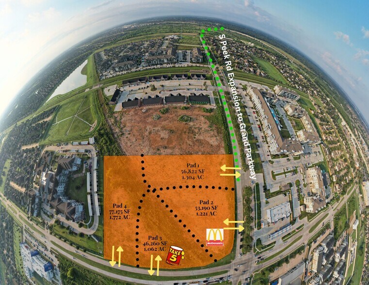 Primary Photo Of Bellaire Blvd & Peek Rd, Richmond Land For Lease