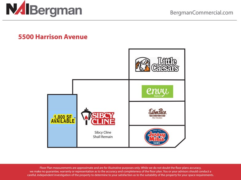 More Photos Of 5500 Harrison Ave, Cincinnati Storefront For Lease