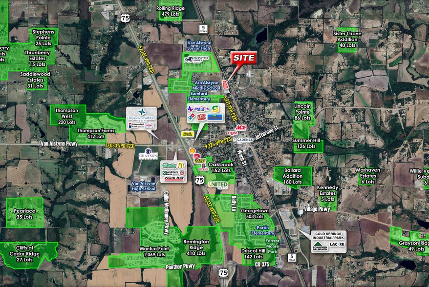 More Photos Of 1341 Waco st, Van Alstyne General Retail For Lease