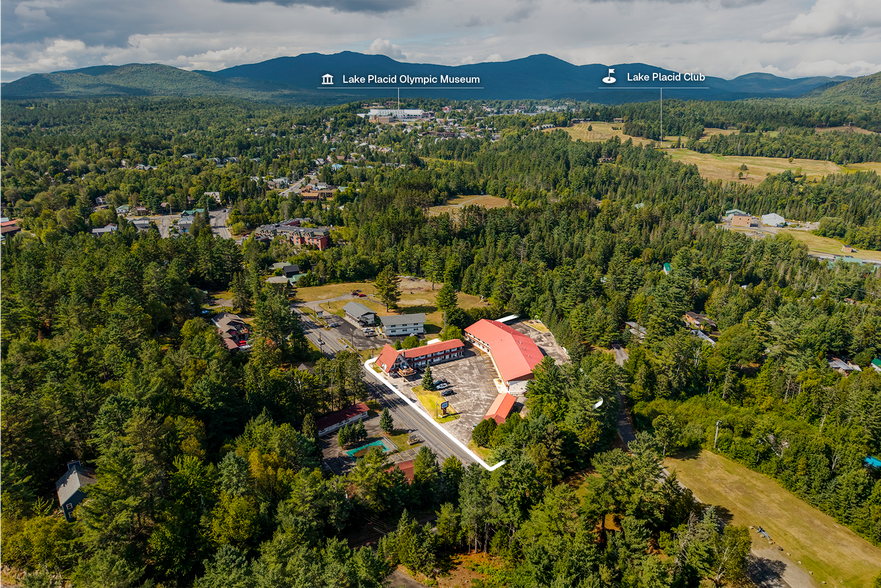 Primary Photo Of 5828 Cascade Rd, Lake Placid Hotel For Sale