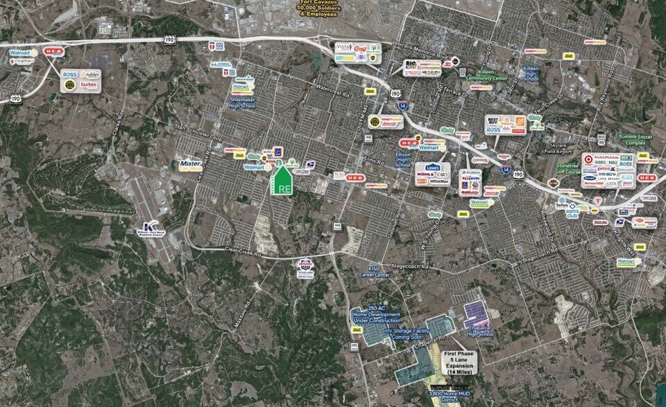 More Photos Of 3008 W Stan Schlueter Loop, Killeen Land For Lease