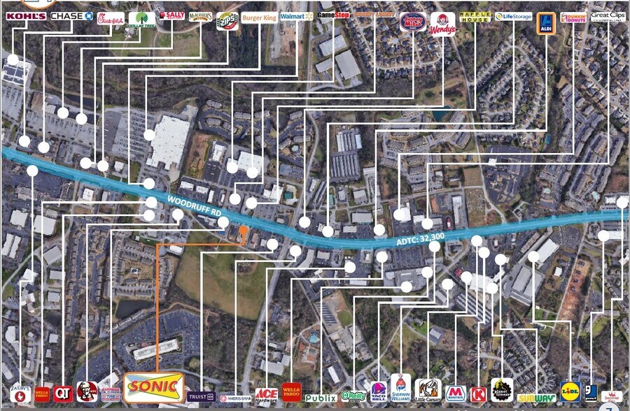 More Photos Of 1534 Woodruff Rd, Greenville Fast Food For Sale