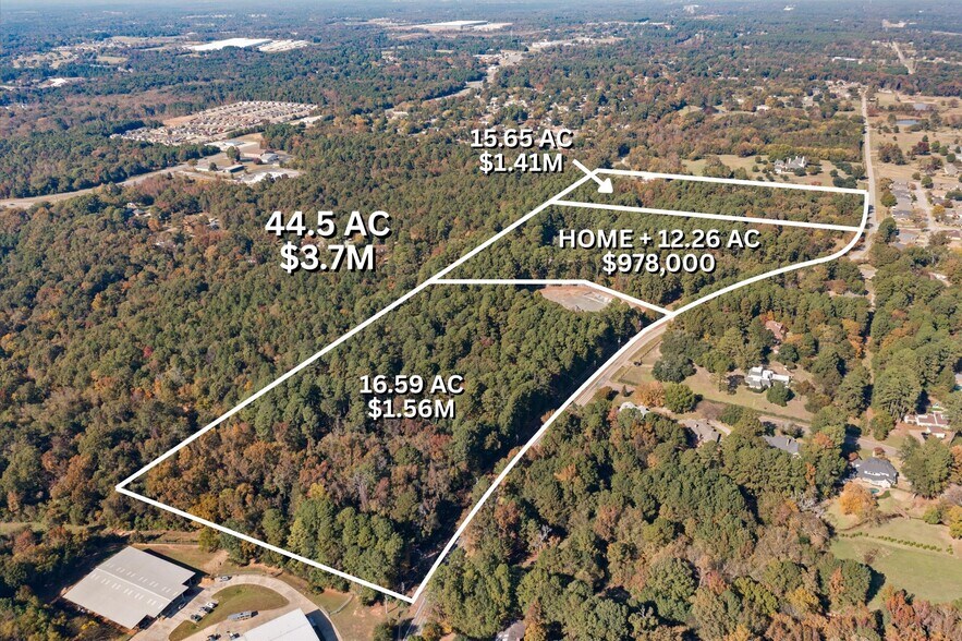 More Photos Of TBD (15.65 acres North Tract) Airline Road, Longview Land For Sale