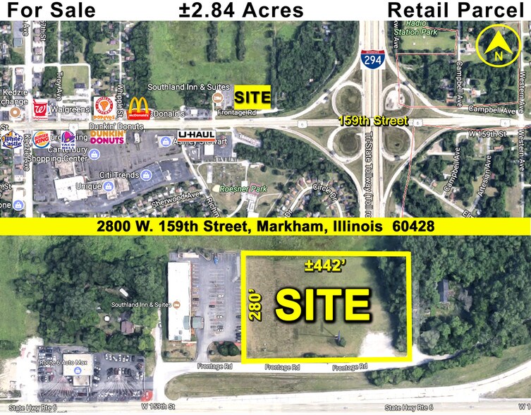 Primary Photo Of 2800 W 159th St, Markham Land For Sale
