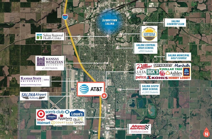 More Photos Of 2596 S 9th St, Salina Storefront For Sale