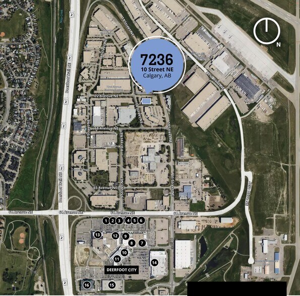 More Photos Of 7236 10th St NE, Calgary Flex For Sale