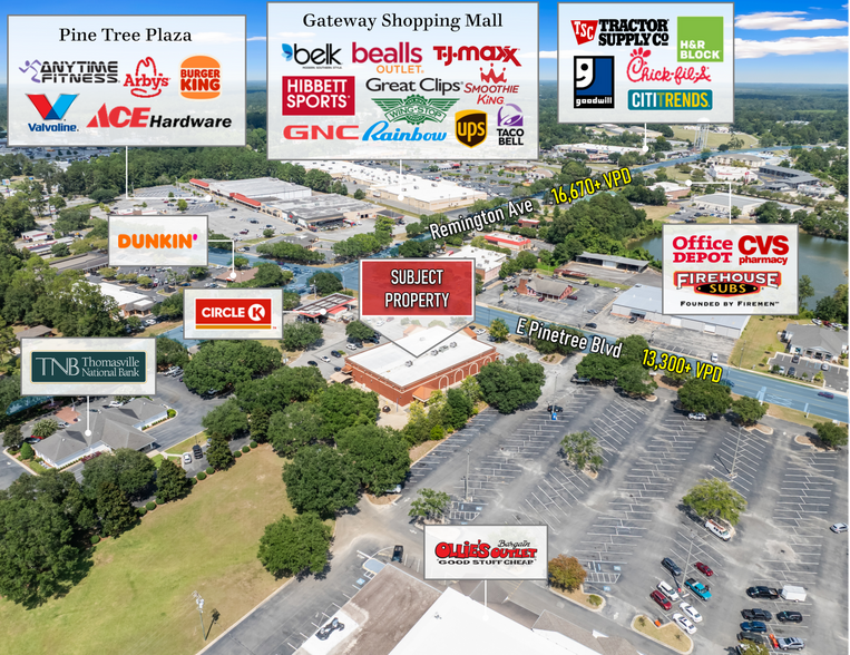 More Photos Of 2621-2643 E Pinetree Blvd, Thomasville Freestanding For Sale