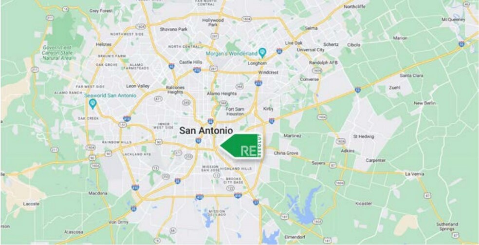 More Photos Of 1502 S Hackberry St, San Antonio Freestanding For Lease