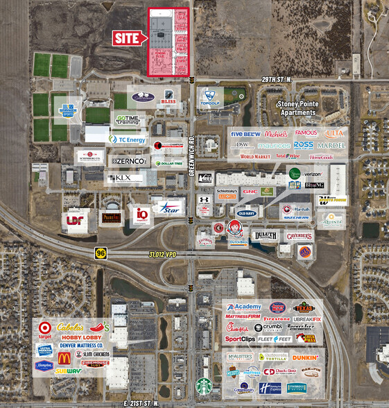 Primary Photo Of Greenwich Road & 29th St. North NW/c, Wichita Land For Lease