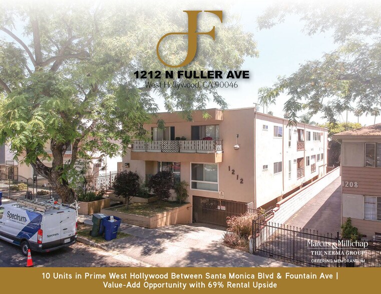 1212 N Fuller Ave, Los Angeles, CA 90046 Apartments For Sale