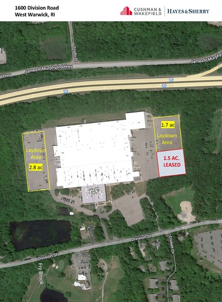 Primary Photo Of 1600 Division Rd, West Warwick Land For Lease