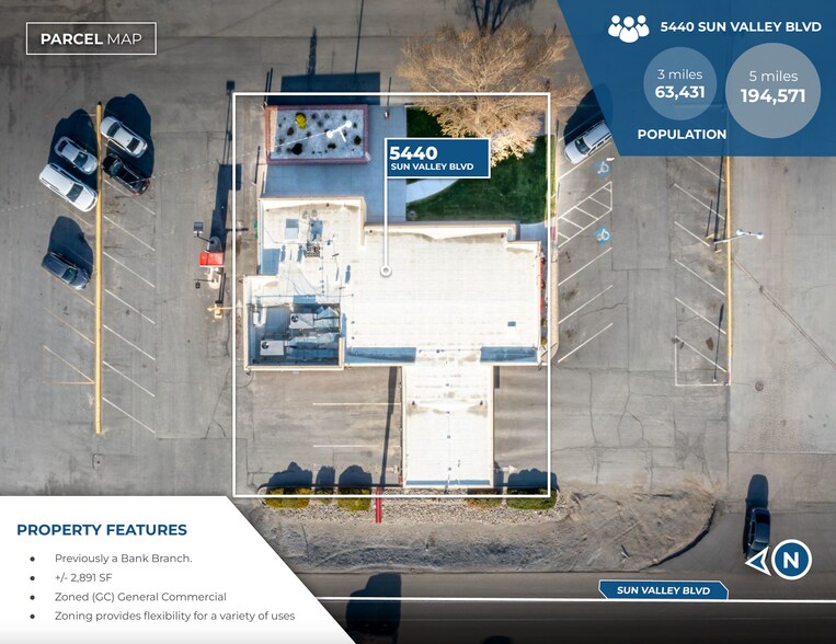 More Photos Of 5440 Sun Valley Blvd, Sun Valley Bank For Sale