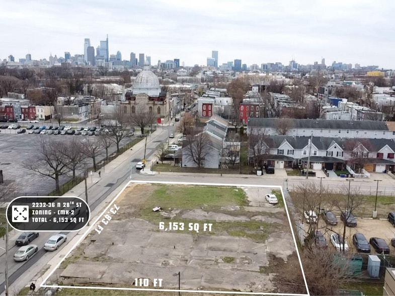 Primary Photo Of 2232-36 N 28th St, Philadelphia Land For Sale