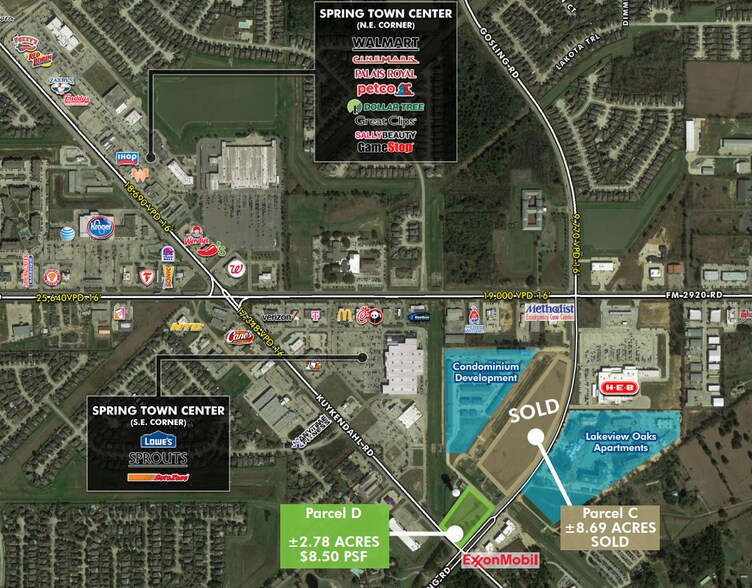 More Photos Of Kuykendahl Rd & Gosling Rd, Spring Land For Sale