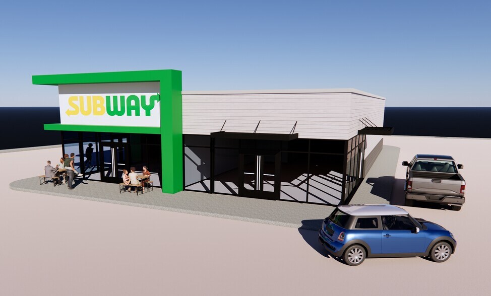 Primary Photo Of 1201 W Main St, Carbondale Fast Food For Sale