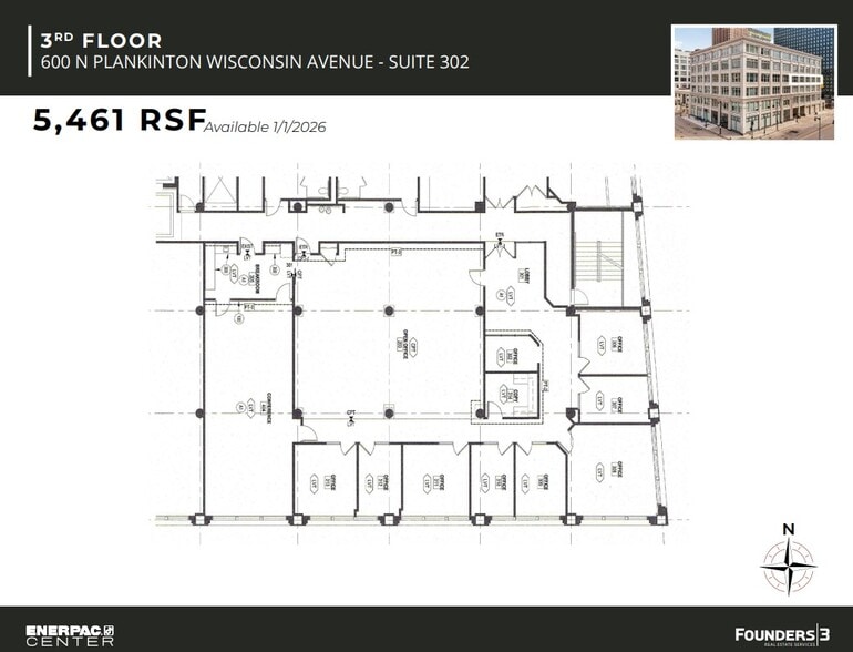 More Photos Of 600 N Plankinton Ave, Milwaukee Office For Lease