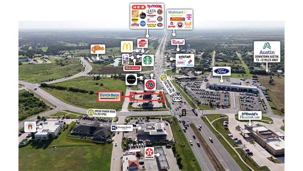 More Photos Of 10802 US Highway 290 E, Manor Fast Food For Sale