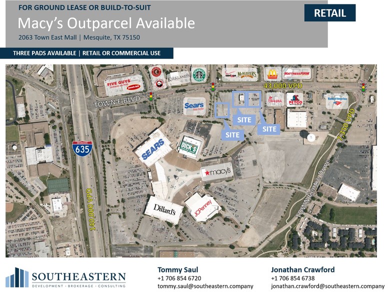 Primary Photo Of 2063 Town East Mall, Mesquite Land For Lease