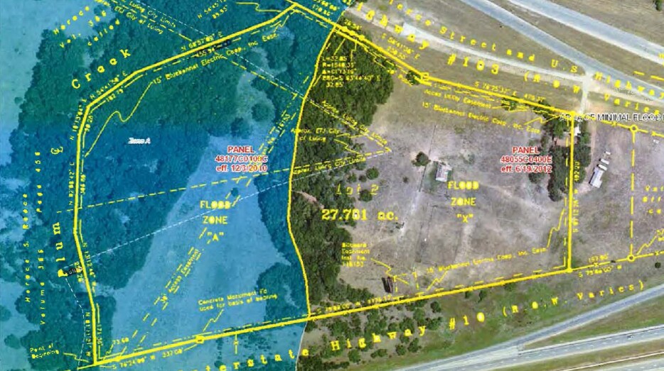 More Photos Of NW Corner Of IH-10 & Hwy 183, Luling Land For Sale