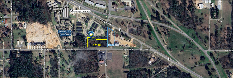 More Photos Of 1840-1822 Pine Hill Rd, Shreveport Land For Sale