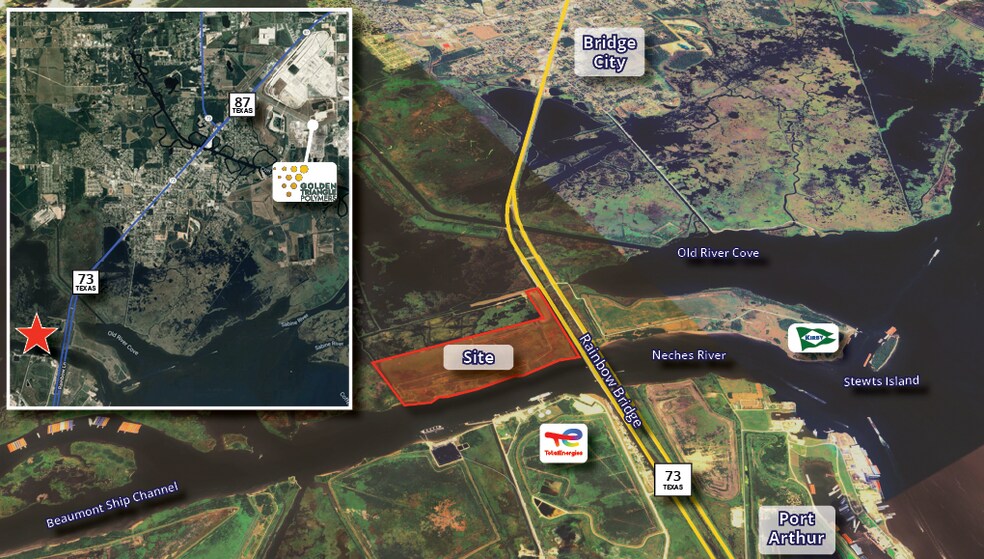 More Photos Of Rainbow Bridge Barge Terminal, Bridge City Land For Sale