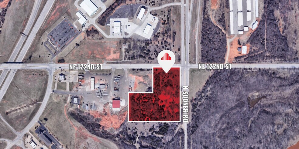 Primary Photo Of SW/C NE 122nd & N Sooner Rd, Oklahoma City Land For Sale