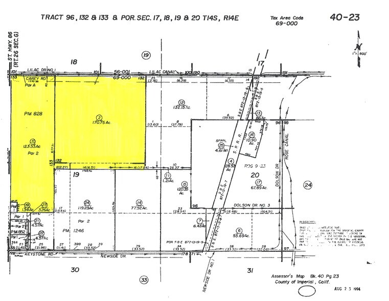 More Photos Of W. Keystone Rd. @ HWY 86, Brawley Land For Sale