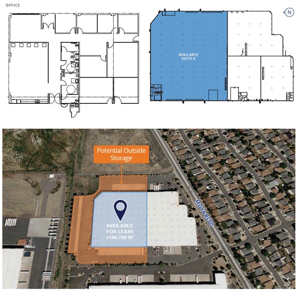 More Photos Of 9175 Moya Blvd, Reno Warehouse For Lease