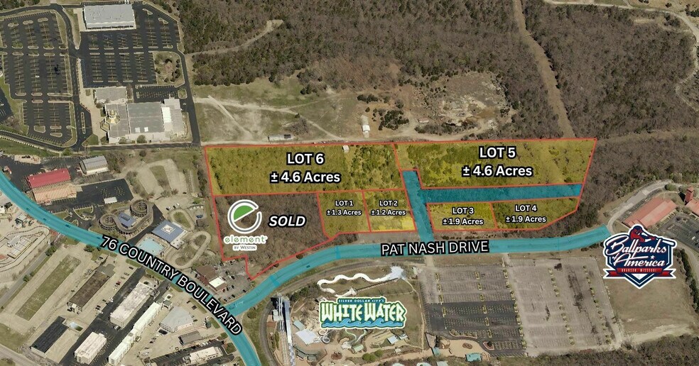 Primary Photo Of 301 Pat Nash Dr, Branson Land For Sale
