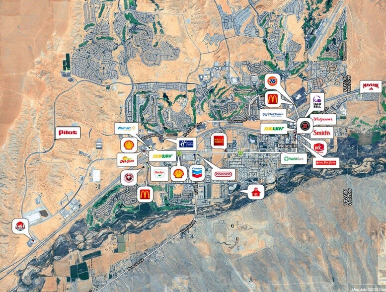 More Photos Of 451 W Mesquite Blvd, Mesquite Land For Sale