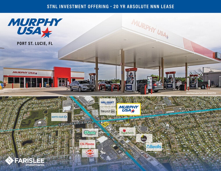 Primary Photo Of 10575 S US Highway 1, Port Saint Lucie Service Station For Sale