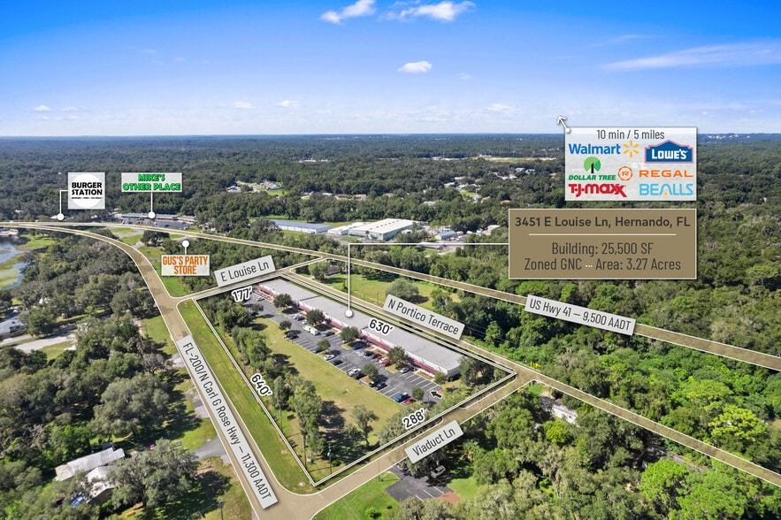 More Photos Of 3451 E Louise Ln, Hernando General Retail For Sale