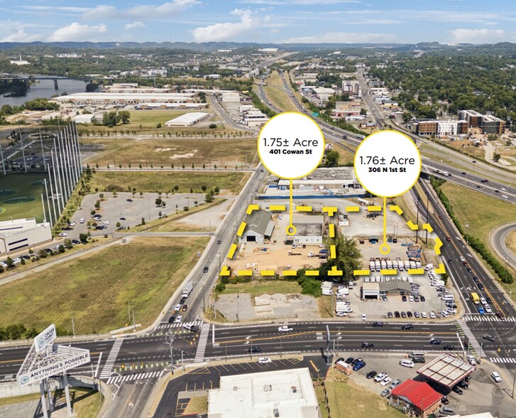 Primary Photo Of 401 Cowan Street, Nashville Land For Sale