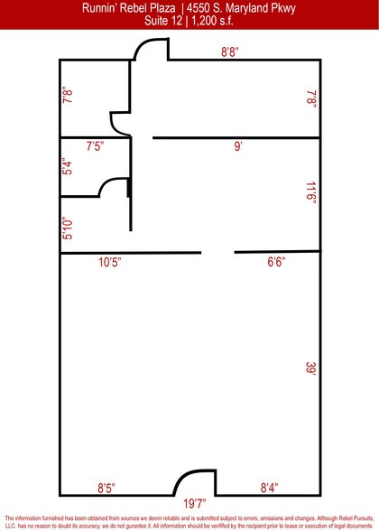 More Photos Of 4550 S Maryland Pky, Las Vegas Unknown For Lease