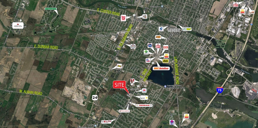 More Photos Of 15215-15261 S Dixie Hwy, Monroe Freestanding For Sale