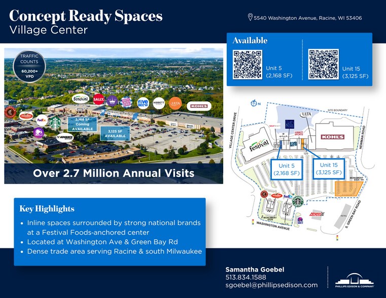 More Photos Of 5500 Washington Ave, Racine Unknown For Lease