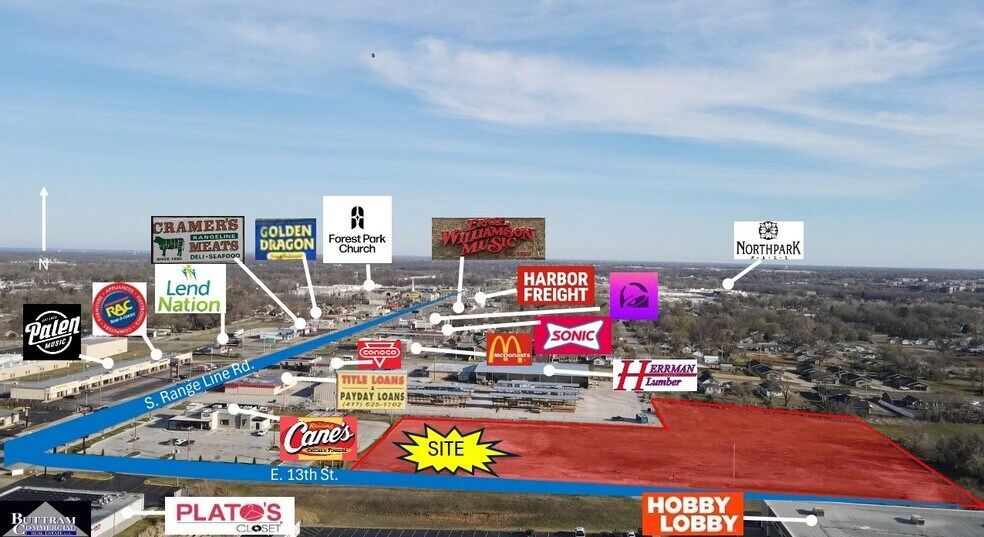 More Photos Of 1229 S Range Line Rd, Joplin Land For Sale
