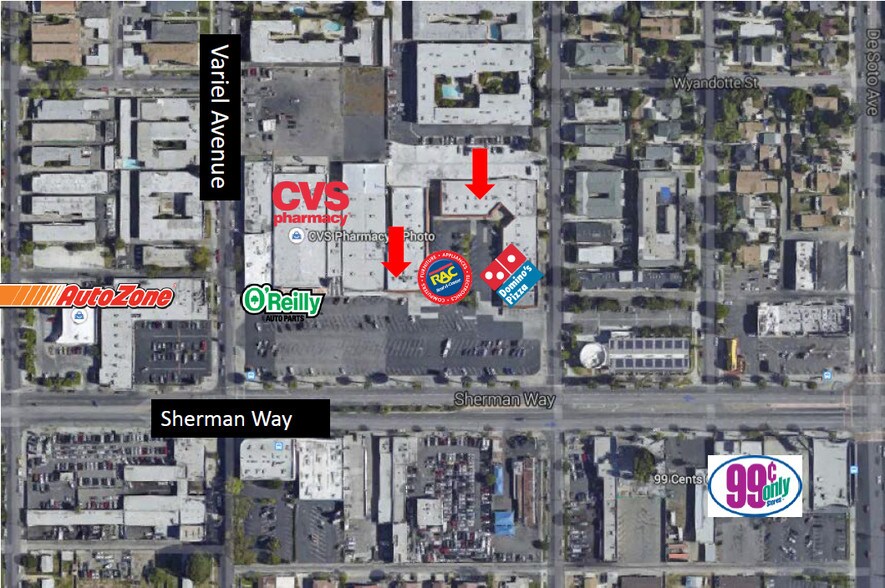 More Photos Of 21001-21015 Sherman Way, Canoga Park Freestanding For Lease