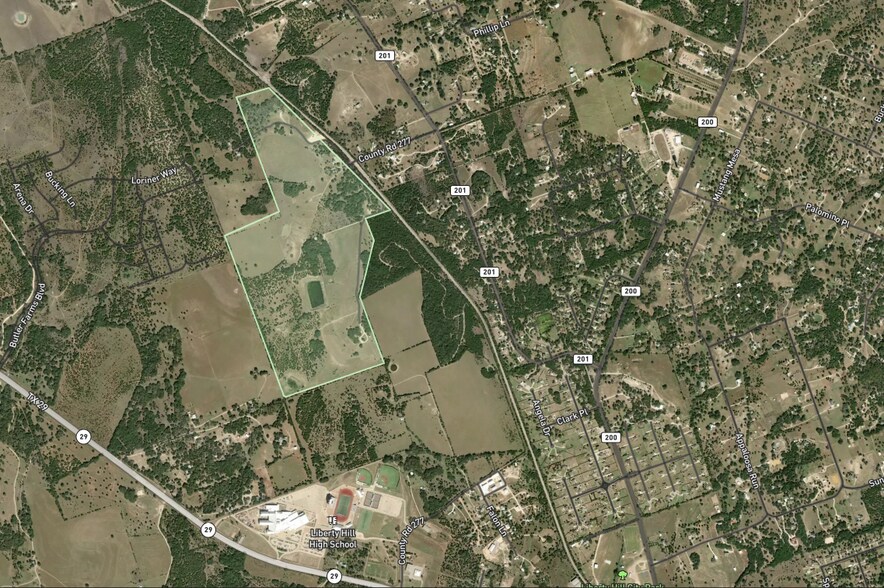 More Photos Of 1049 County Road 201, Liberty Hill Land For Sale