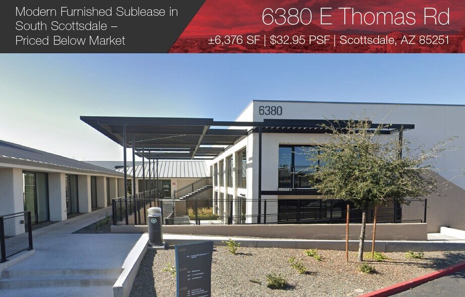 Primary Photo Of 6380 E Thomas Rd, Scottsdale Office For Lease