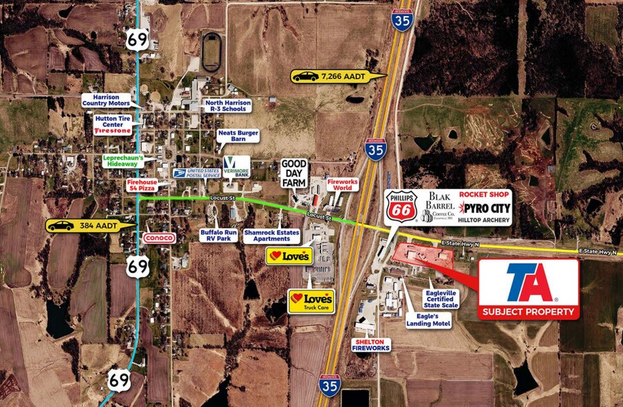 More Photos Of 24024 State Hwy, Eagleville General Retail For Sale