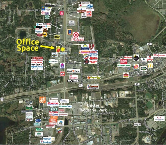 More Photos Of 14391 Edgewood Dr, Baxter Office For Lease