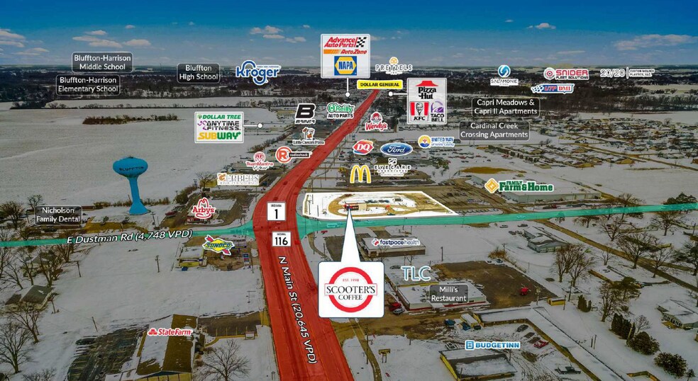 More Photos Of 996 N Main St, Bluffton General Retail For Sale