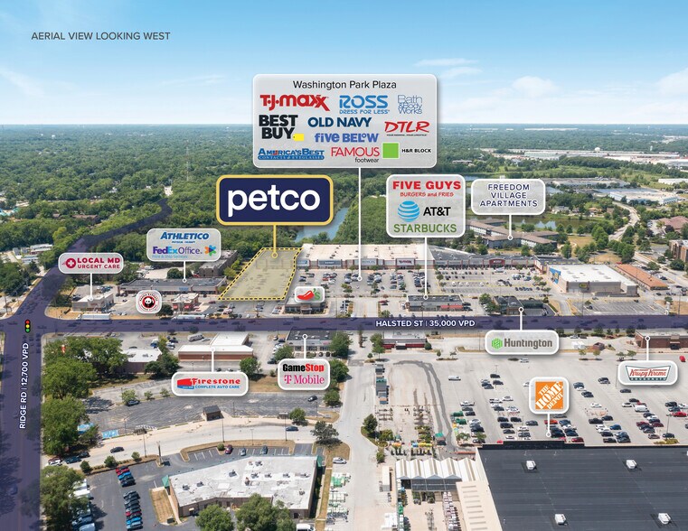 More Photos Of 17930 Halsted St, Homewood Storefront For Sale