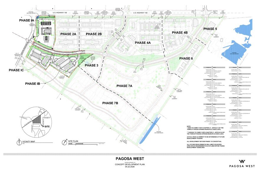 More Photos Of Highway 160 Land (4 way lighted intersections), Pagosa Springs Land For Sale